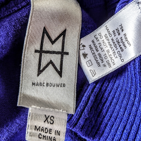 ❤️ 3/$25 Y2K Anthropologie Retro Full Zip Sweater - Picture 7 of 8